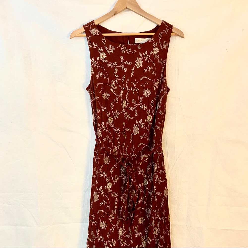 CASUAL CORNER Womens Size 12 Floral midi Dress NWT